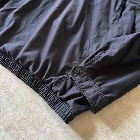 Vtg Polo Ralph Lauren Jacket Men 4XL Black Herrington Plaid Full Zip Golf Bomber - Picture 15 of 16